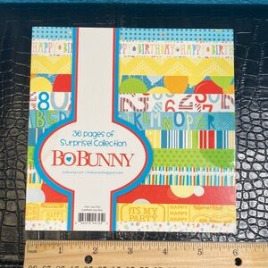 5 for $10: NWT Bo Bunny 36 Pages of Surprise! Collection Paper Stack 6” x 6”